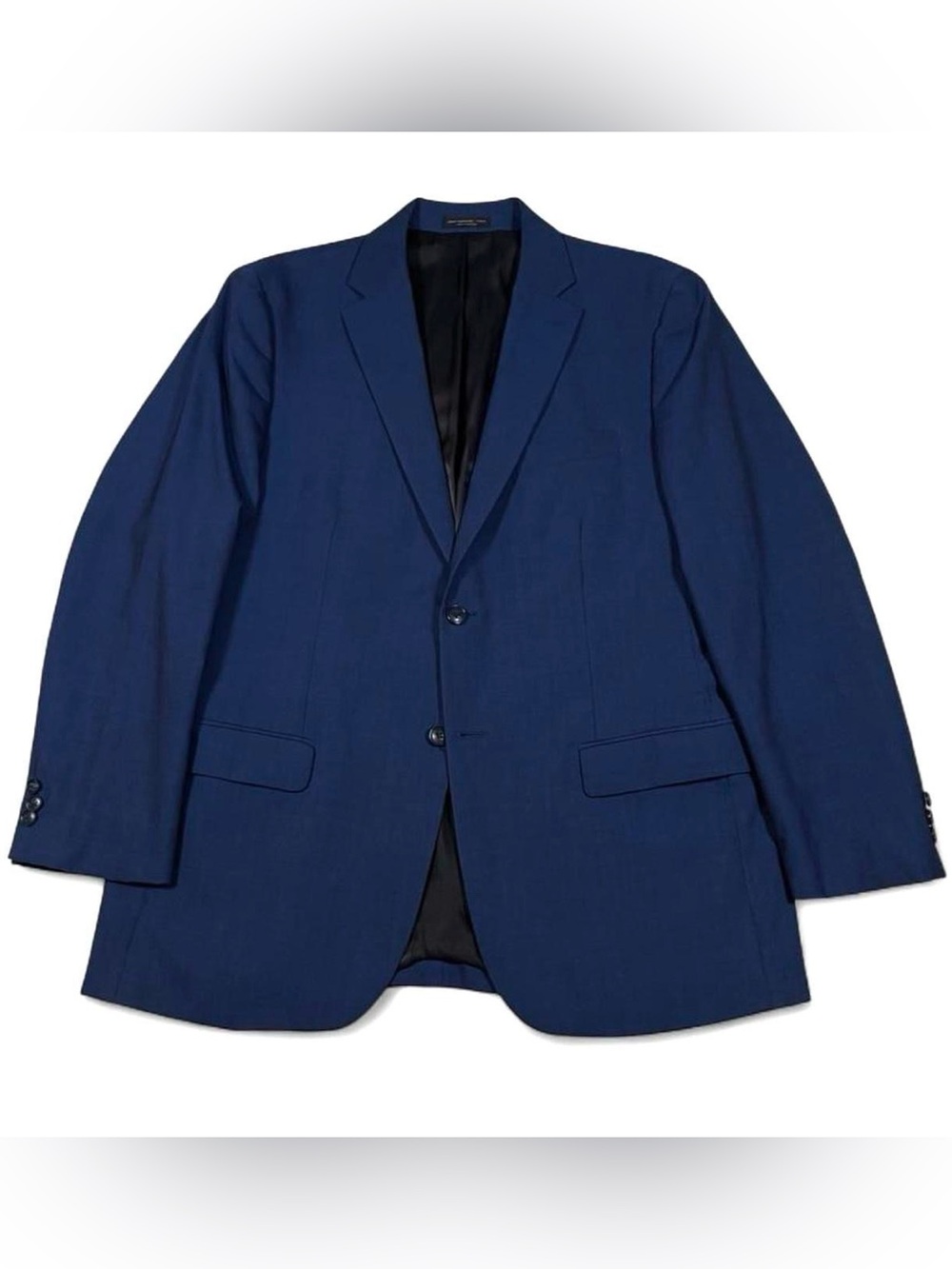 John Varvatos Premium Tailored Wool Navy Blazer Men’s Size 42R Sport Coat
